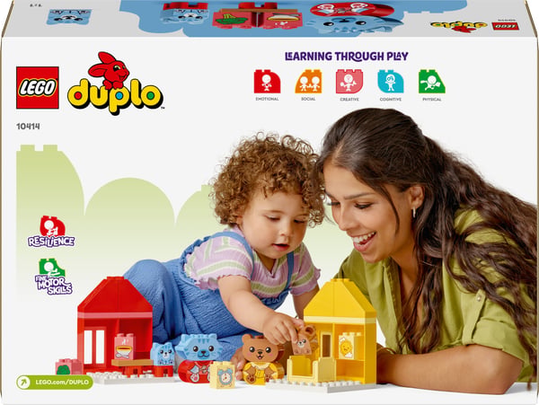 Lego DUPLO My First 10414 - Hverdagsrutiner: mat og leggetid