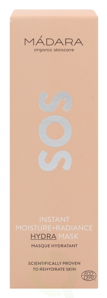 Madara Sos Hydra Moisture+ Radiance Mask 60 ml Rehydrate Skin All Skin Types