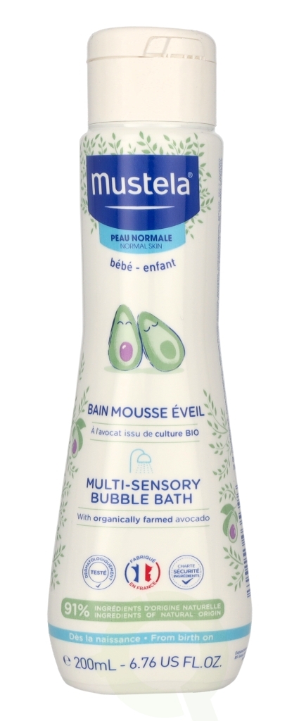 Mustela Normal Skin Multi-Sensory Bubble Bath 200 ml