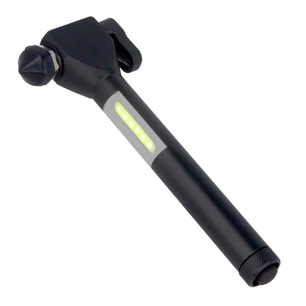 Forever Light EMERGENCY - Nødhammer med innebygd LED-lys, belteskjærer og magnet