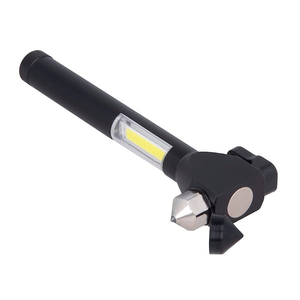 Forever Light EMERGENCY - Nødhammer med innebygd LED-lys, belteskjærer og magnet