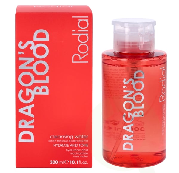 Rodial Dragon's Blood Cleansing Water 300 ml Hydrate And Tone