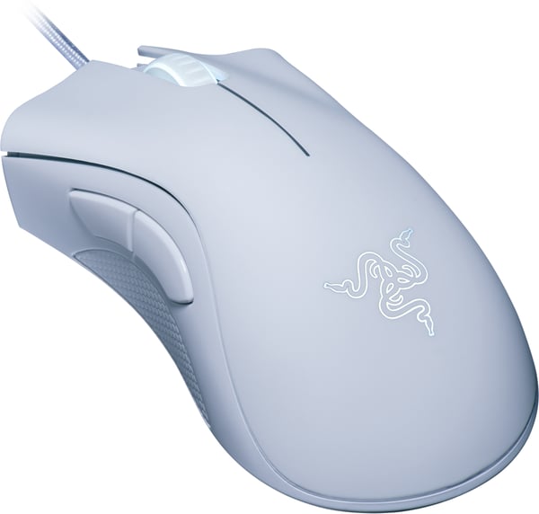 Razer Deathadder Essential spillmus, hvit