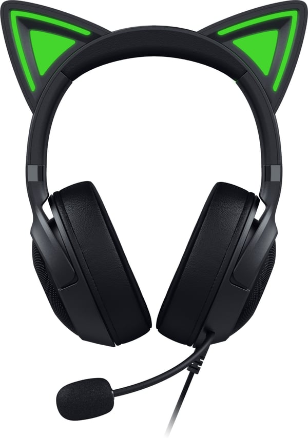 Razer Kraken Kitty V2 Gaming-hodesett, svart