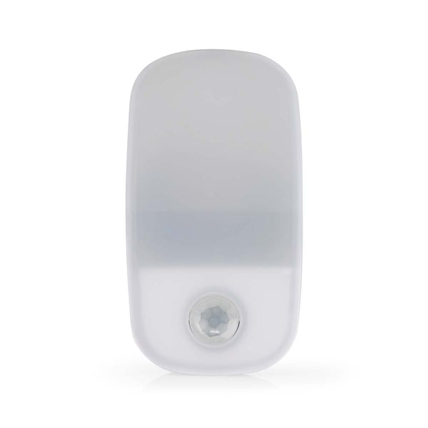Nedis Plug-In LED Night Light | Bevegelsessensor | Dag/natt sensor | 0.55 W | 11 lm | Varm Hvit