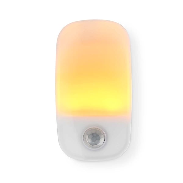 Nedis Plug-In LED Night Light | Bevegelsessensor | Dag/natt sensor | 0.55 W | 11 lm | Varm Hvit