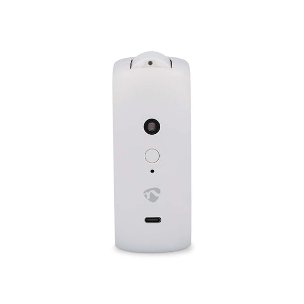 Nedis SmartLife Gardinrobot | Stangskinne | Draper / Gardiner | Batteri drevet / USB-Strøm | 4000 mAh | Bluetooth® | Hvit