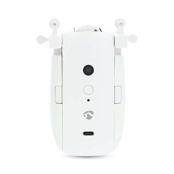 Nedis SmartLife Gardinrobot | I-Skinne / U-Skinne | Draper / Gardiner | Batteri drevet / USB-Strøm | 4000 mAh | Bluetooth® | Hvit