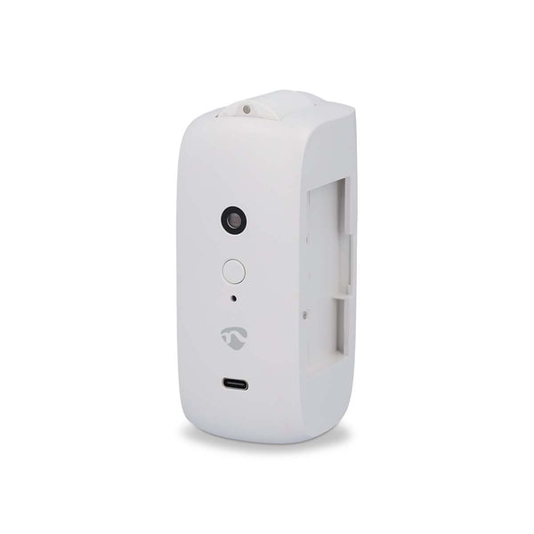 Nedis SmartLife Gardinrobot | I-Skinne / U-Skinne | Draper / Gardiner | Batteri drevet / USB-Strøm | 4000 mAh | Bluetooth® | Hvit