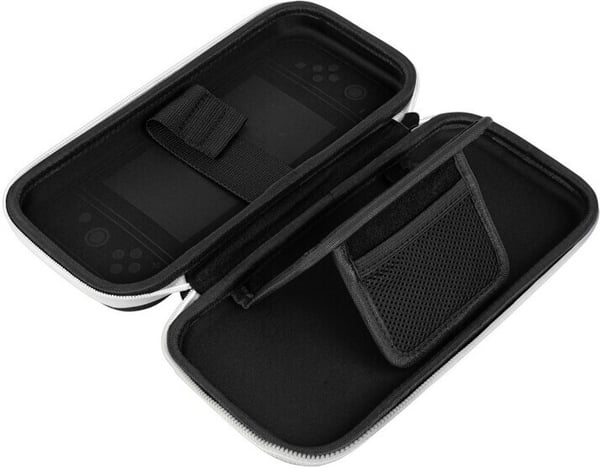 PDP Gaming Slim Deluxe Travel Case Elite – Black/White -suojakotelo, Switch