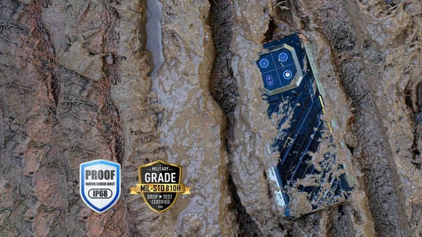 Ulefone Armor 22 telefon, 256/8GB, svart/orange