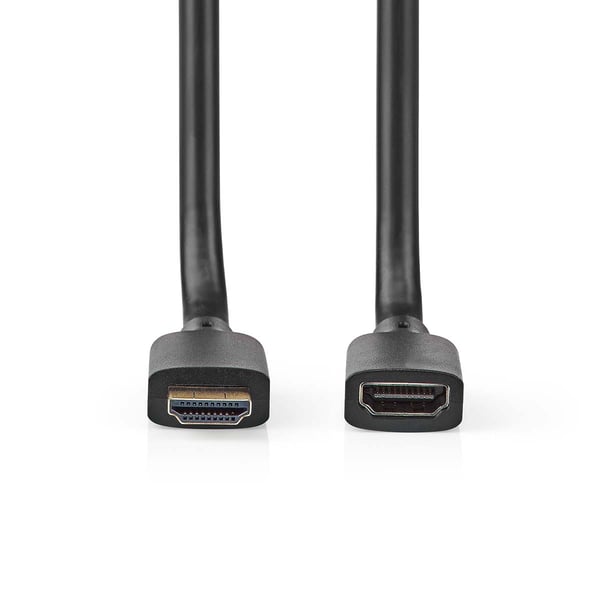 Nedis Ultra High Speed ​​HDMI ™ Cable | HDMI ™ -kontakt | HDMI™ Output | 8K@60Hz | 48 Gbps | 1.00 m | Rund | 7.9 mm | Sort | Boks