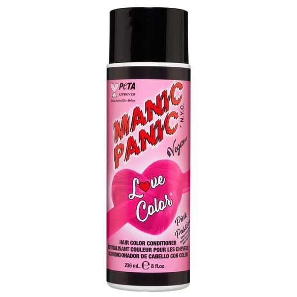 Manic Panic Love Color® Hair Color Depositing Conditioner Kinky Pink 236ml