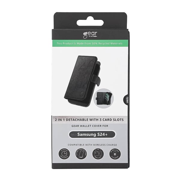 Gear Wallet 2-i-1 Samsung S24+ 5G Sort