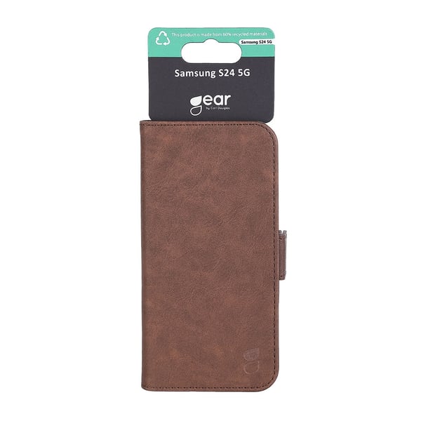 Gear Classic 3 card Recycled Samsung S24 5G Brown