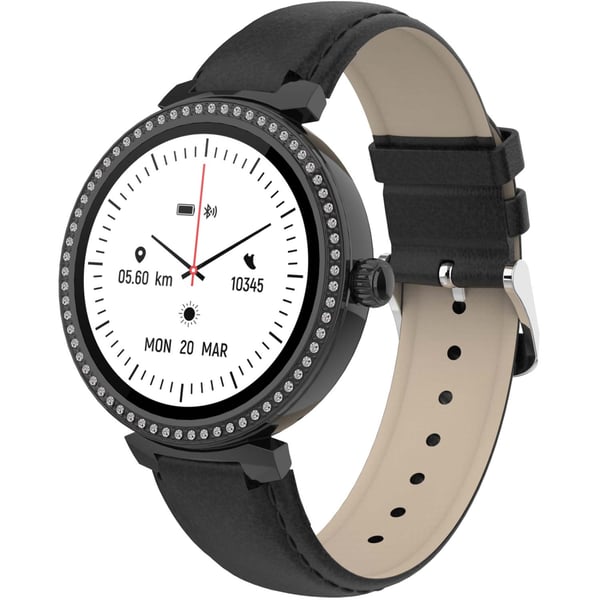 Denver SWC-342B Bluetooth SmartWatch with heart rate & blood oxygen sensor