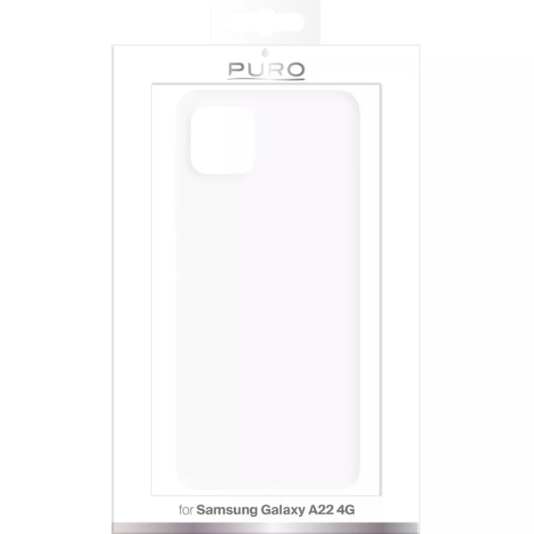 Puro Samsung Galaxy A22 4G 6,4" deksel TPU 0,3 NUDE Transp