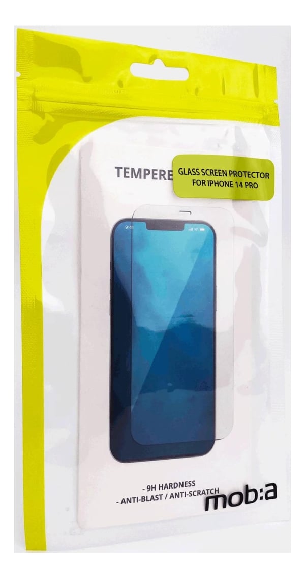 moba iPhone 14 Pro herdet glass, 0,33 mm