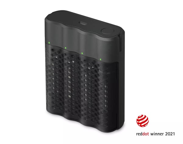 GP ReCyko Pro Oplader USB m/4xAA 2000mAh (PB)