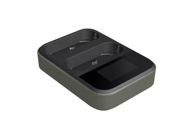 GP ReCyko Speed Dock f/8 batterier m/LCD-skjerm (PB)