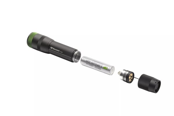 GP Discovery  Recharg. Flashlight 1000Lm Li-Ion