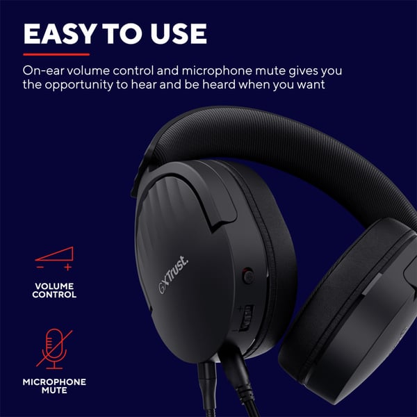 Trust GXT 489 Fayzo Gaming-hodesett Eco Black