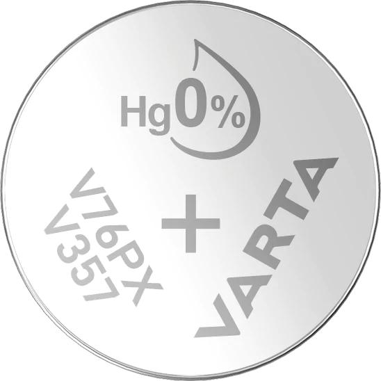 Varta V76PX/SR44 Silver Coin 1 Pack