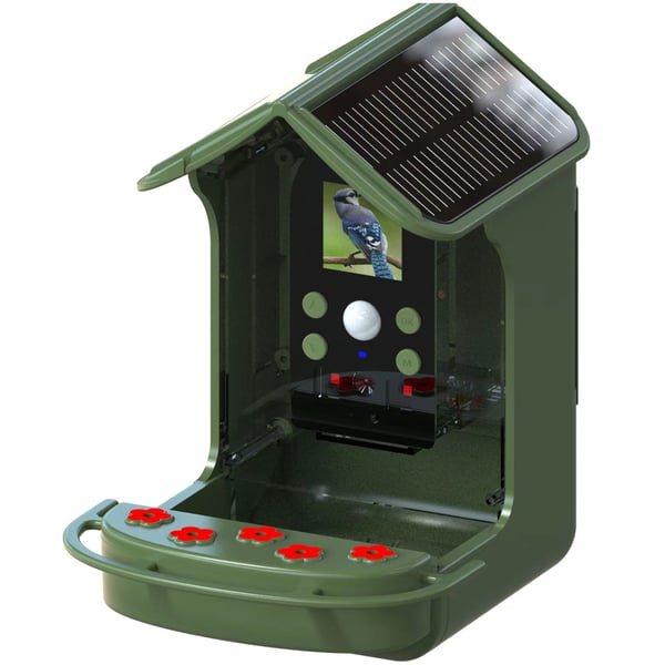 Denver BFC-1200 Smart fuglemater med kamera og solceller