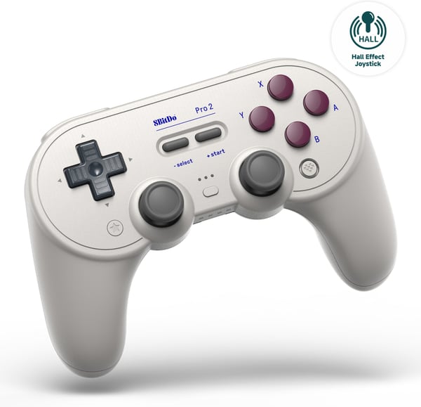 8Bitdo PRO 2 G Classic - Hall Edition trådløs spillkontroll, Switch / PC / Android