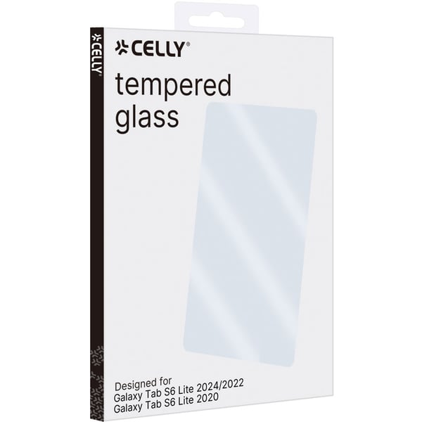 Celly Skjermbeskytter Herdet glass Galaxy Tab S6 Lite 2024/2022/2020