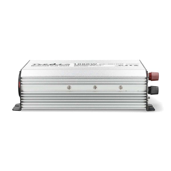Nedis Power Inverter Modifisert sinusbølge | Inngangsspenning: 12 V DC | Enhetens strømuttak: Type F (CEE 7/3) / USB-A | 230 V AC 50 Hz | 1000 W | Top