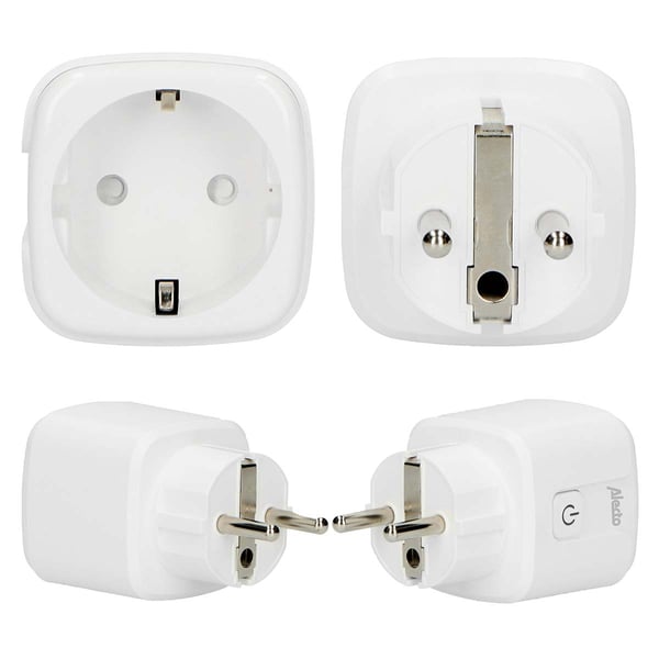 Alecto Smart Wi-Fi-plugg med energimonitor 16A 3680W