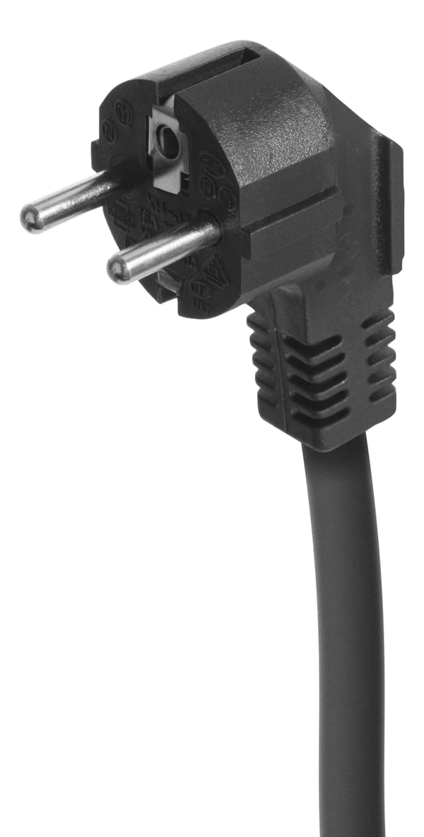 DELTACO e-Charge, cable Mode2, Schuko - type 2, 10A, 1,5+4M