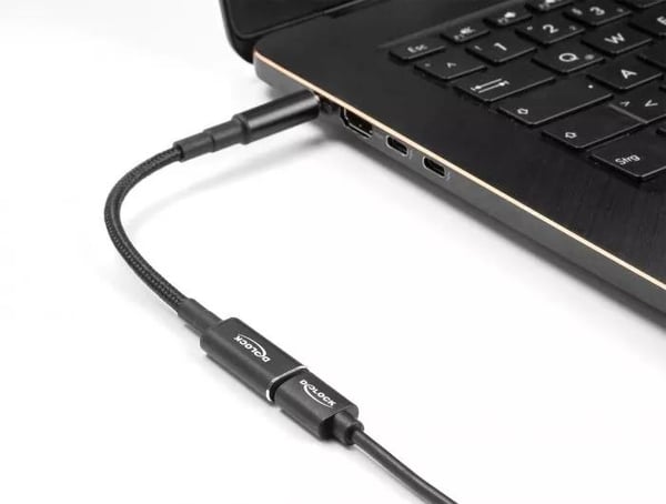 DeLOCK Laptop Charging Cable USB Type-C  to HP 7.4 x 5.0mm 15 cm