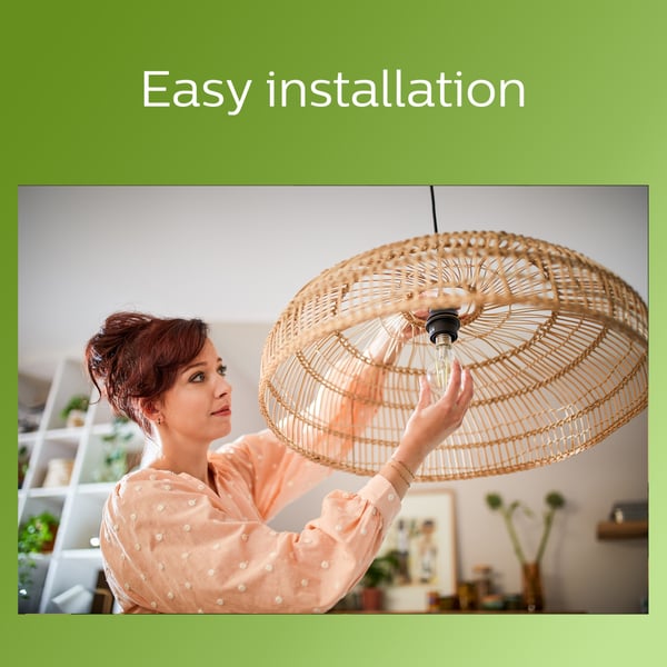 Philips Ultra Efficient LED-lampa, E27, 4000 K, 1095 lm, klar