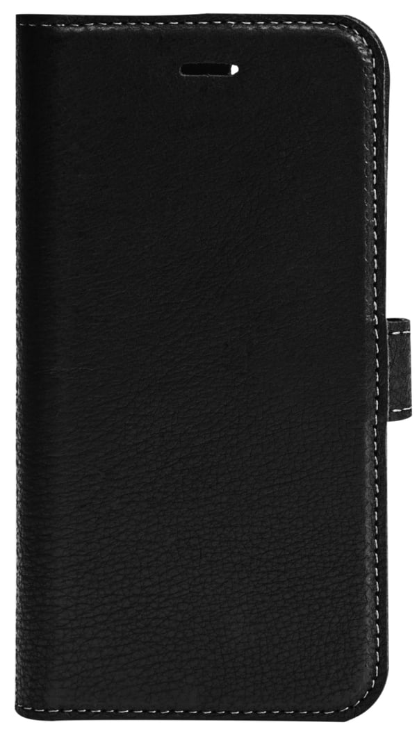 Essentials iPhone 6/7/8/SE (2020/2022) skinnveske, svart
