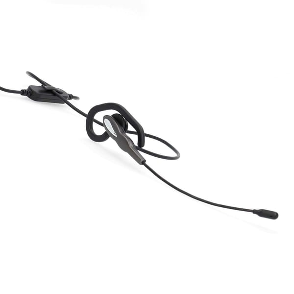 Nedis PC headset | In-Ear | Mono | USB Type-A / USB Type-C™ | Vikbara Mikrofon | Grå / Svart