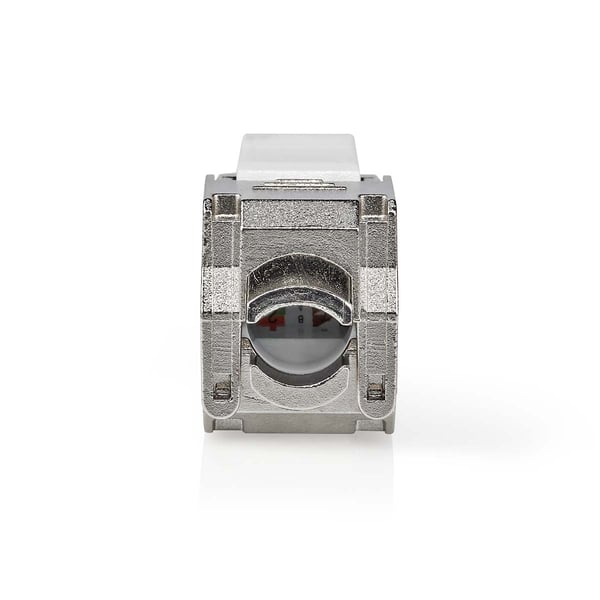 Nedis Keystone | CAT6 / Keystone | RJ45 Hun | S/FTP | Metall | Boks