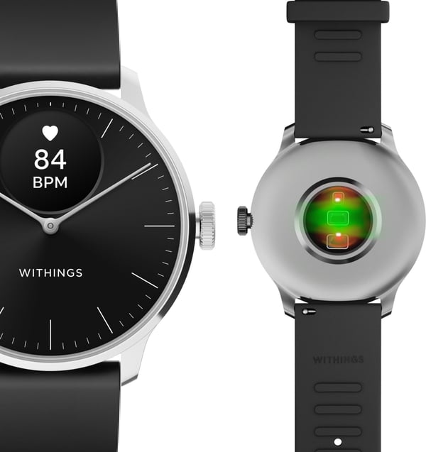 Withings Scanwatch Light -älykello, 37 mm, musta