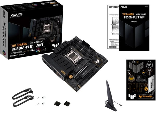 ASUS TUF GAMING B650M-PLUS WIFI mATX-hovedkort