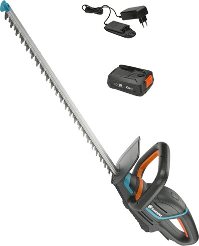 GARDENA ComfortCut 60 18V P4A batteridrevet hekksaks med 2,6 Ah batteri