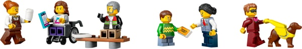LEGO City Tog 60423 - Ekspressholdeplass i sentrum