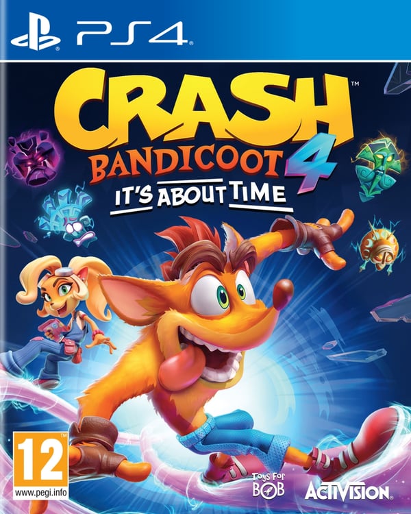 Activision Crash Bandicoot 4: It's About Time -peli, PS4