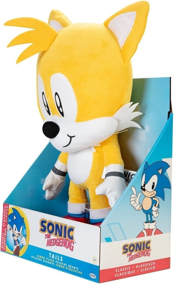 JAKKS Pacific Sega Sonic Jumbo Tails, 50 cm, myk leke
