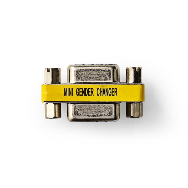 Nedis Serial adapter | Adapter | D-SUB 9-Pin Hun | D-SUB 9-Pin Hun | Nikkel belagt | Metall | Boks