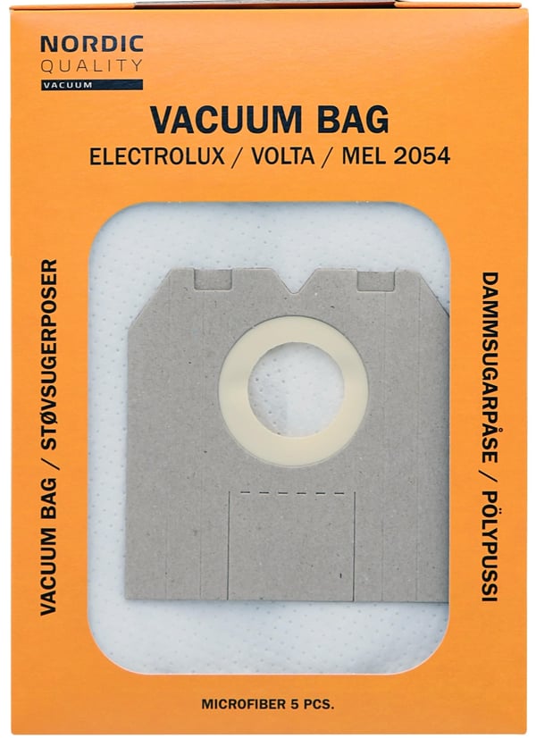 Nordic Quality MEL 2054 Dust bags, 5 pcs