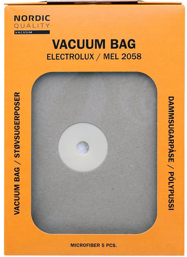 Nordic Quality MEL 2058 Dust bags, 5 pcs