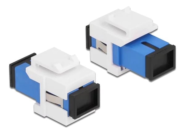 Sc Module For Switch DeLOCK Keystone Module SC Simplex female to SC Simplex female, blue | CDON