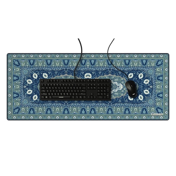 X-GAMER Gaming Musemåtte Persian Sapphire 1100x450