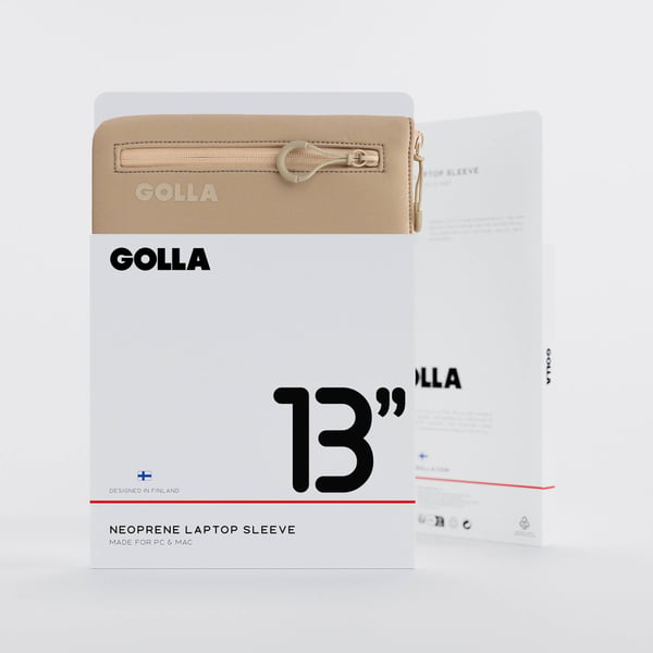 Golla Sleeve Metro Neoprene 13" Coffee